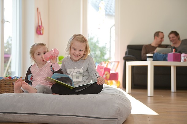 Mädchen der Familie Hopp