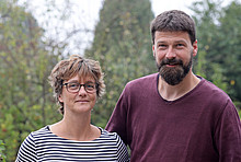 Praxistester im Portät: Katrin Ramundt und Dr. Heiko Stemmann.